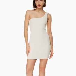 (Like new) Babaton Scult Knit One Shoulder Dress